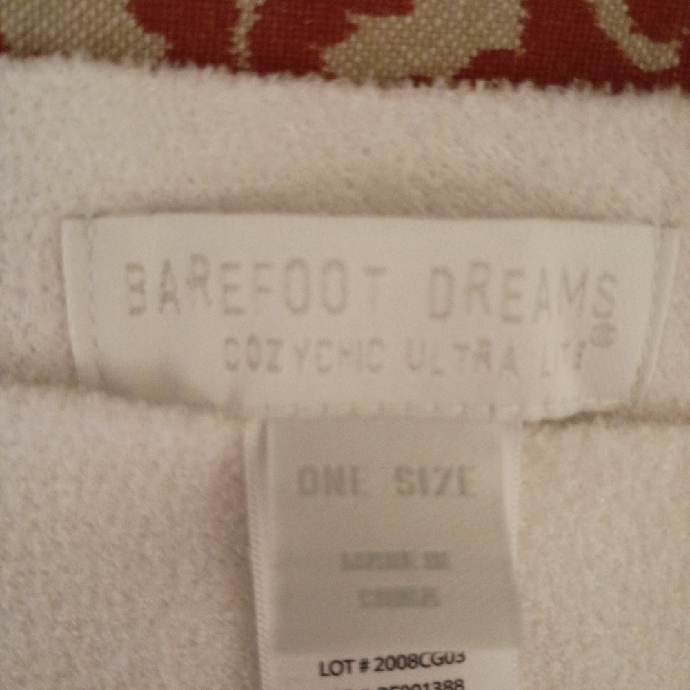 Barefoot Dreams Cozy Chic Ultra Lite Ocean Breeze Ombré Poncho - Picture 8 of 12